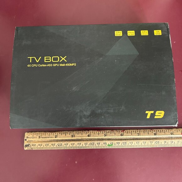 4K Streaming with T9 Android TV Box - 4GB RAM, 32GB Storage, Compact & Powerful - Picture 11 of 11